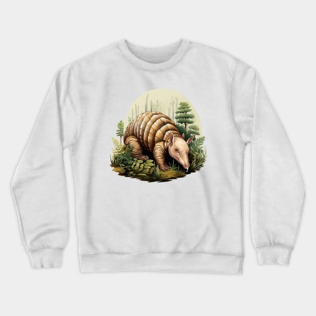 Armadillo Crewneck Sweatshirt by zooleisurelife